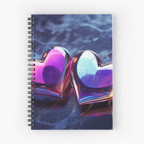 Item preview, Radiant Romance - Colorful Holographic Heart designed and sold by Emaga Digital Studio.