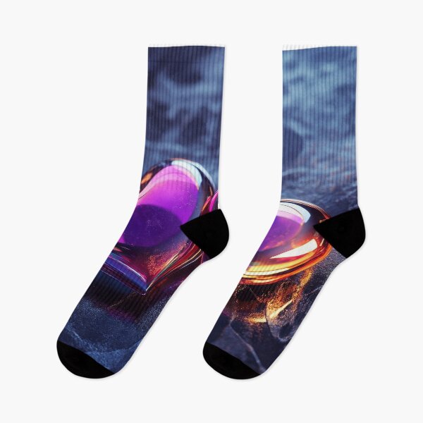 Item preview, Radiant Romance - Colorful Holographic Heart designed and sold by Emaga Digital Studio.