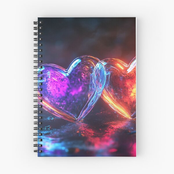 Item preview, Cosmic Love Heart - Futuristic Valentine Artwork designed and sold by Emaga Digital Studio.