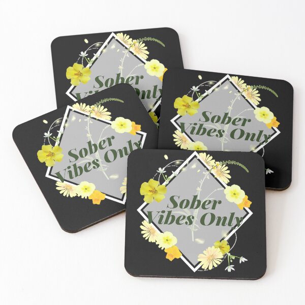 Item preview, Sober Vibes Only - Sobriety Apparel designed and sold by BaroqueBull.