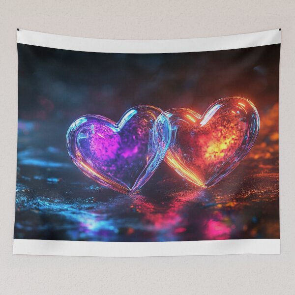 Item preview, Holographic Valentine's Day – A Dazzling Celebration of Love ✨ designed and sold by emaga.