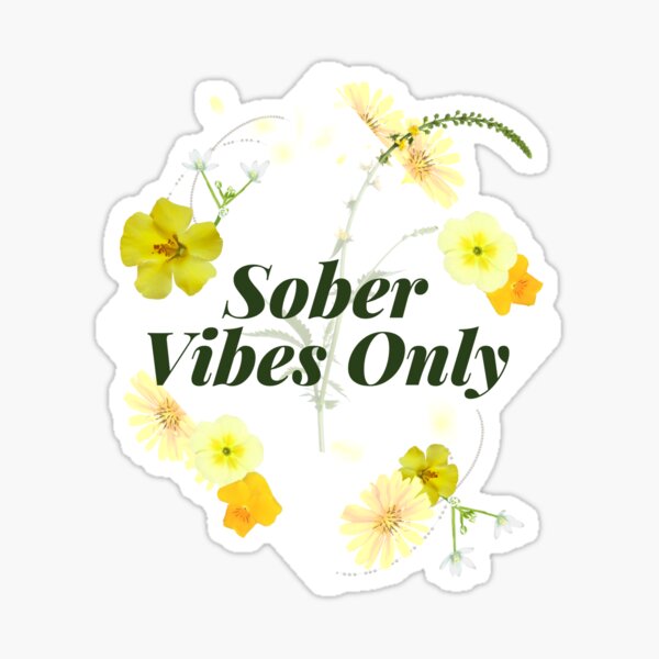 Artikel-Vorschau von Sober Vibes Only - Nüchternheitsbekleidung, designt und verkauft von BaroqueBull.