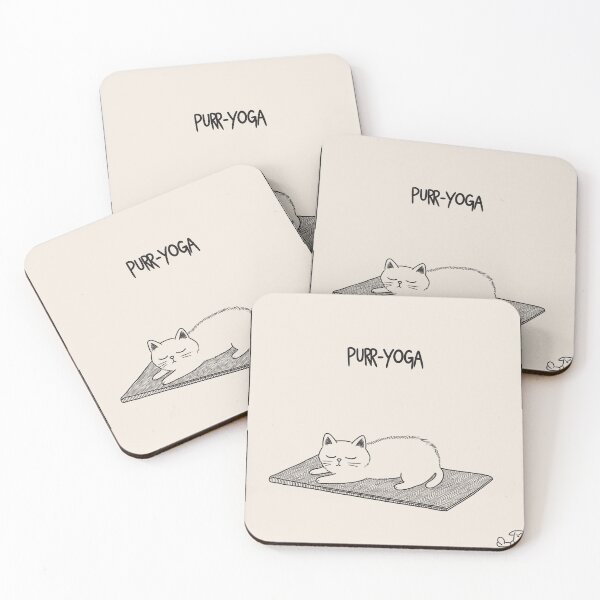 Item preview, Cat Doing Yoga designed and sold by Rtymer.