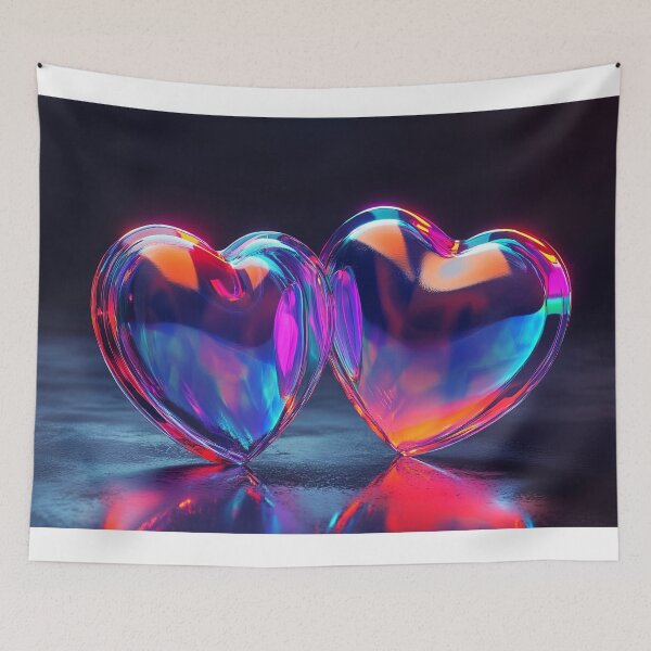 Item preview, Holographic Valentine's Day – A Dazzling Celebration of Love ✨ designed and sold by emaga.