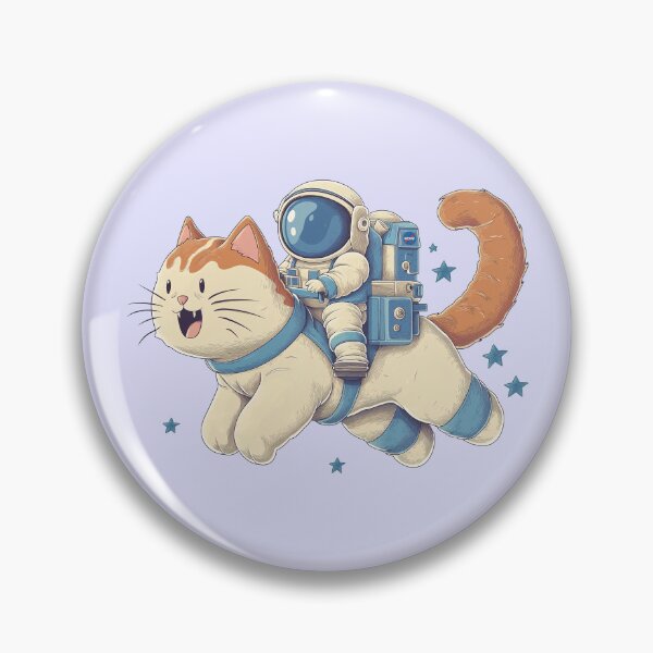Item preview, Astro-Cat: The Feline Space Explorer designed and sold by TheSillySartor.