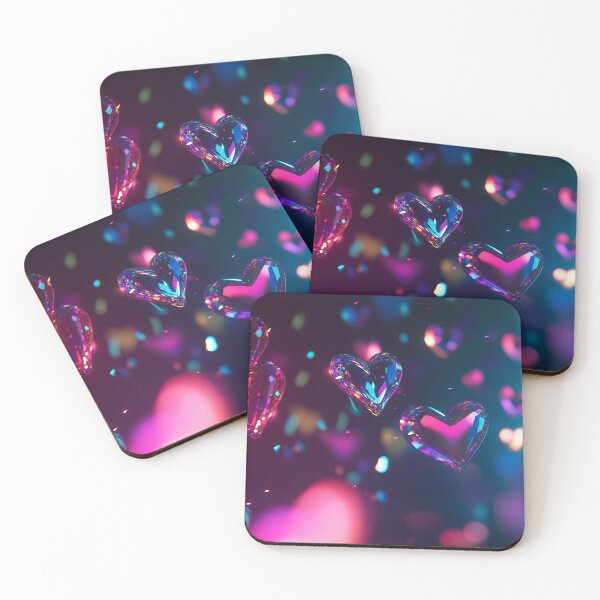 Item preview, Electric Love - Prismatic Valentine Design designed and sold by Emaga Digital Studio.