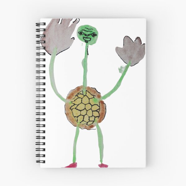 Item preview, Happy turtle man designed and sold by MrWatercolor.