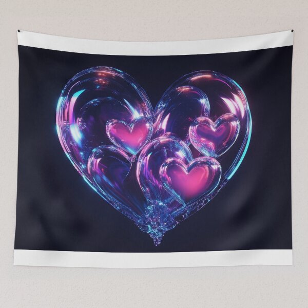 Item preview, Holographic Valentine's Day – A Dazzling Celebration of Love ✨ designed and sold by emaga.