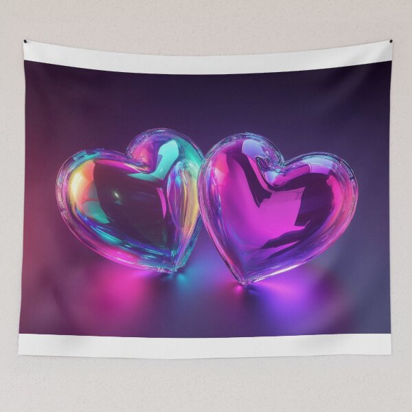 Item preview, Holographic Valentine's Day – A Dazzling Celebration of Love ✨ designed and sold by emaga.