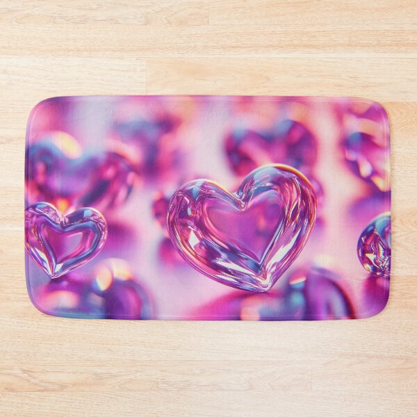 Item preview, Holographic Love Glow - Modern Valentine Art designed and sold by Emaga Digital Studio.