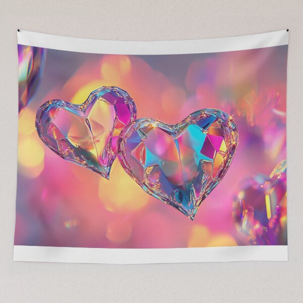 Item preview, Holographic Valentine's Day – A Dazzling Celebration of Love ✨ designed and sold by emaga.