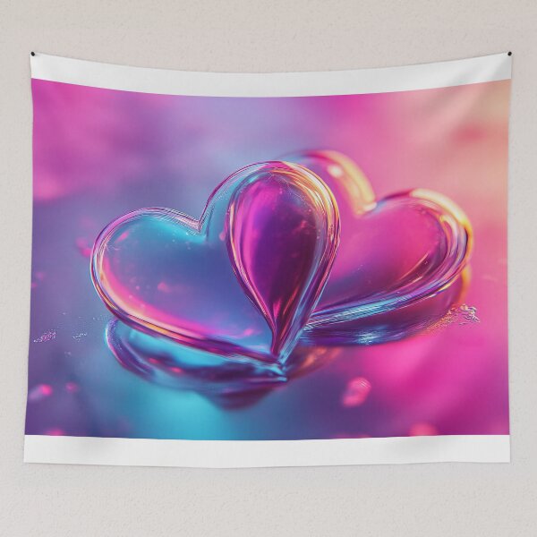 Item preview, Holographic Valentine's Day – A Dazzling Celebration of Love ✨ designed and sold by emaga.