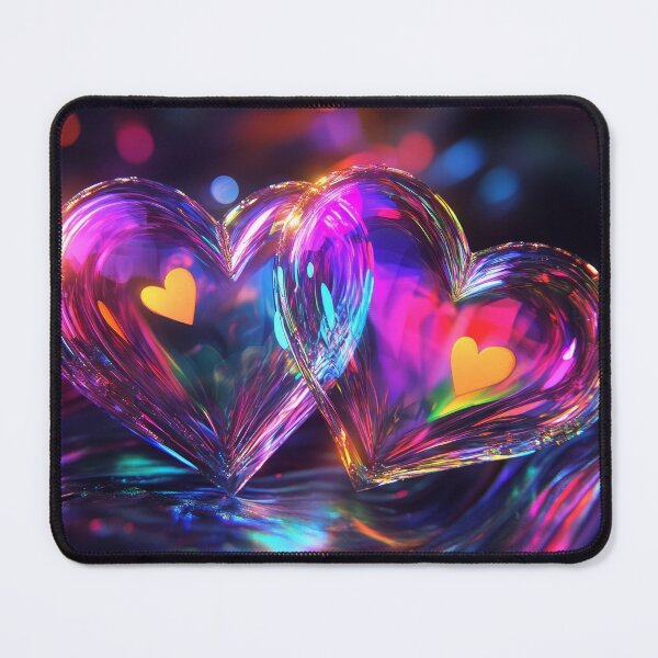Item preview, Holographic Valentine's Day – A Dazzling Celebration of Love ✨ designed and sold by emaga.