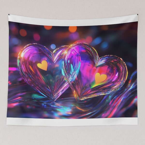 Item preview, Holographic Valentine's Day – A Dazzling Celebration of Love ✨ designed and sold by emaga.