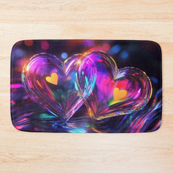 Item preview, Iridescent Love - Holographic Heart Design designed and sold by Emaga Digital Studio.