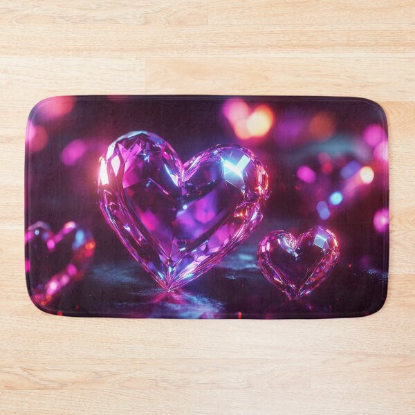 Item preview, Holographic Heart - Futuristic Valentine Love Art designed and sold by Emaga Digital Studio.