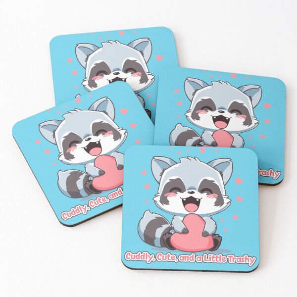 Item preview, Raccoon Cuddly, Cute, and a Little Trashy designed and sold by myanko.