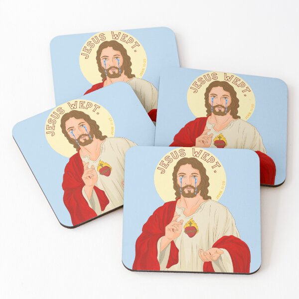 Item preview, Jesus Wept - John 11:35 designed and sold by DesignsByMom.