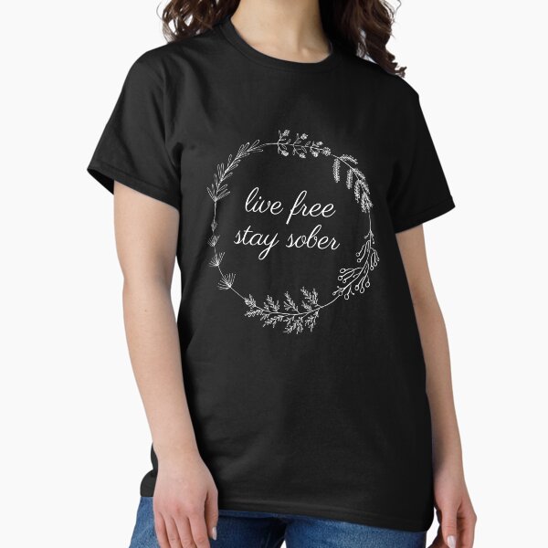 Artikel-Vorschau von Lebe frei, bleib nüchtern - Sobriety Apparel, designt und verkauft von BaroqueBull.