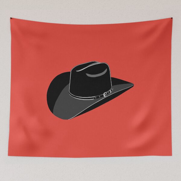 Item preview, Black Cowboy Hat Western Art – Country attire designed and sold by Phat Dog Designs .