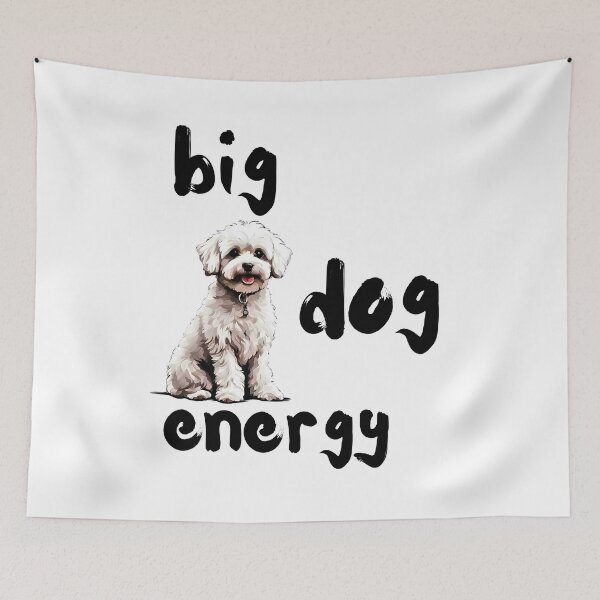 Item preview, Cute Maltipoo with "Big Dog Energy" – Small Pup, Big Attitude designed and sold by Fredster1966.