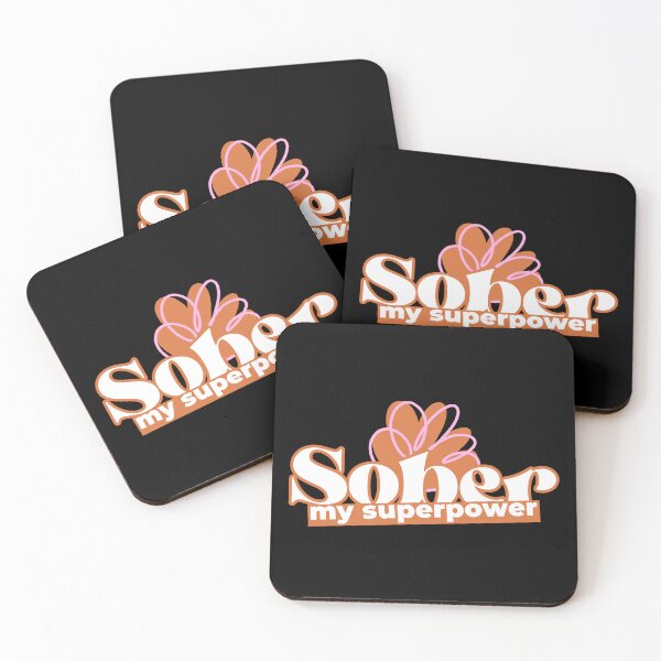 Item preview, Sober: My Superpower - Sobriety Apparel designed and sold by BaroqueBull.