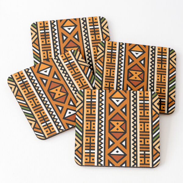 Item preview, African Mudcloth Pattern – Traditional Bohemian Textile Design designed and sold by Timegraf.