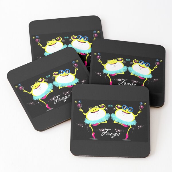 Item preview, Hilarious frogs loving dancing  designed and sold by Shirley cute art .