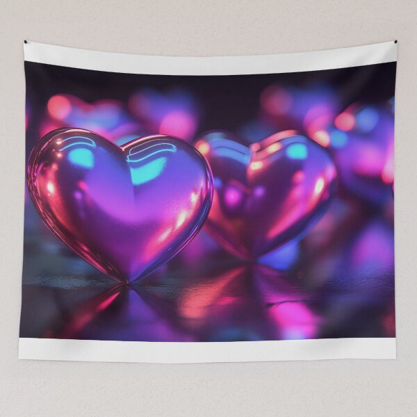 Item preview, Holographic Valentine's Day – A Dazzling Celebration of Love ✨ designed and sold by emaga.