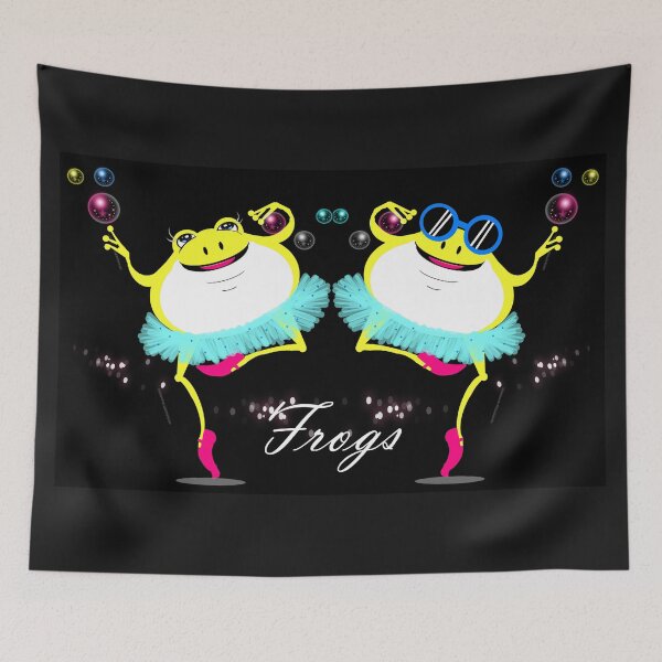 Item preview, Hilarious frogs loving dancing  designed and sold by Shirley cute art .