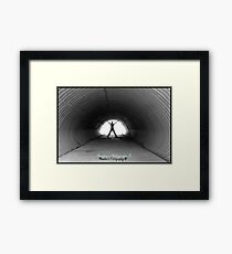Tunnel Vision Framed Print