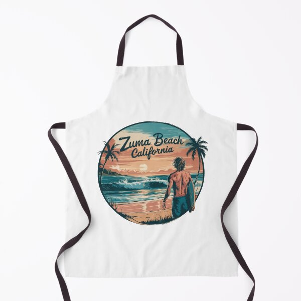 Item preview, Zuma Beach California - Sunset Surfing designed and sold by CircinusStore.