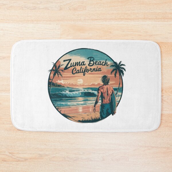 Item preview, Zuma Beach California - Sunset Surfing designed and sold by CircinusStore.