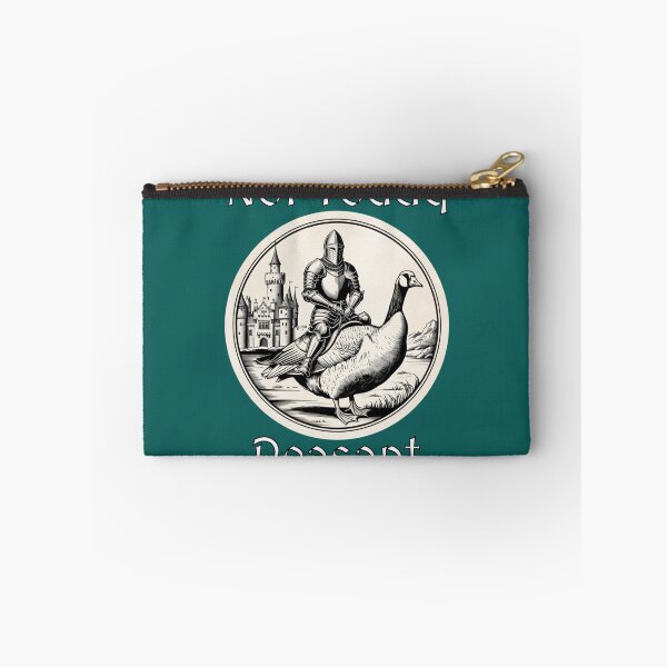 Item preview, Knight riding a goose graphic design designed and sold by JennyFinns.