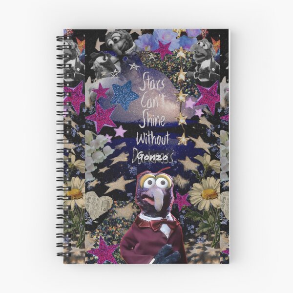 Item preview, Estrellas sin Gonzo // Collage artístico de los Muppets designed and sold by Evan Bode.