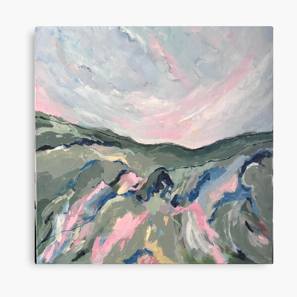 Granite outcrop Canvas Print