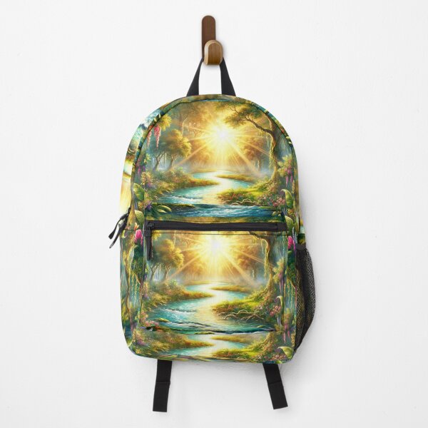 Item preview, "And a River Went Out of Eden to Water the Garden" – The Life-Giving Waters of Paradise Verse: Genesis 2:10 (KJV) designed and sold by Meta2Physical.