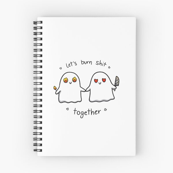 Item preview, Pyroman Ghost Couple designed and sold by GramsIllustrate.