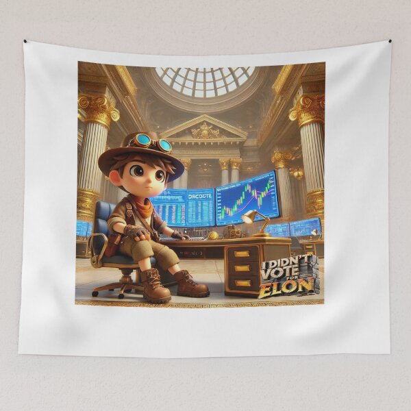 Item preview, "I Didn't Vote for Elon - The Financial Explorer"  designed and sold by MySheetMusicArt.