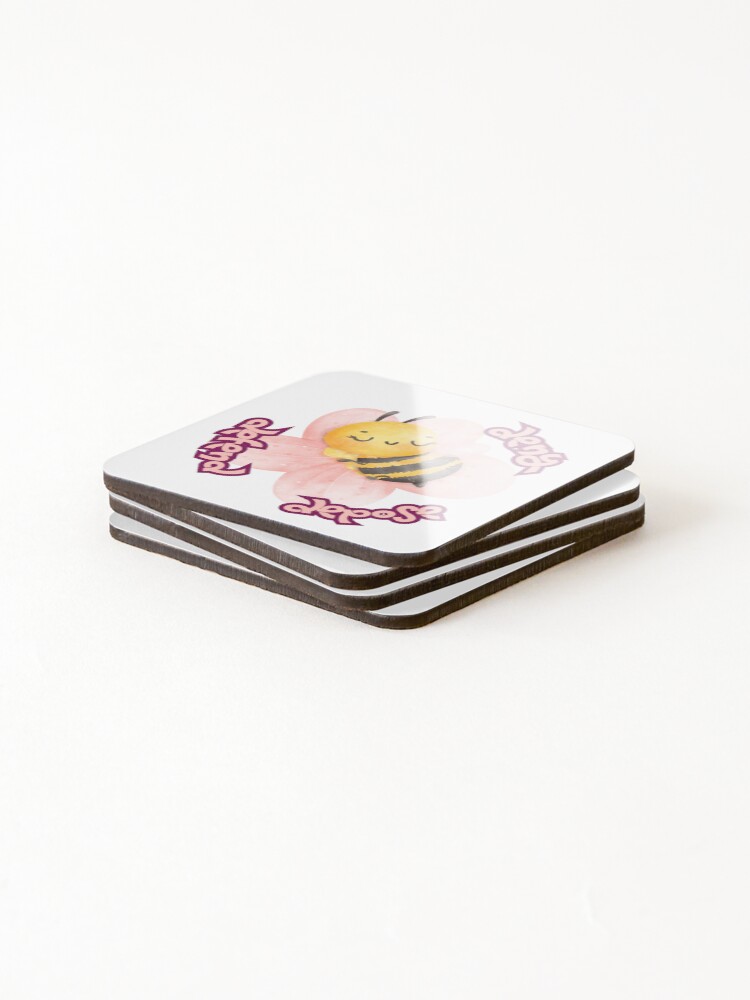 Thumbnail 4 of 5, Coasters (Set of 4), DENY DEFEND DEPOSE - Raloel designed and sold by Raloel.