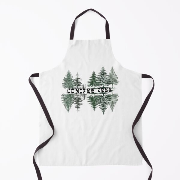 Item preview, Conifer tree typography with evergreen designed and sold by whee25.