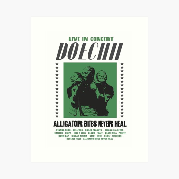 Vista previa del artículo con la obra «Doechii en vivo en concierto», diseñado y vendido por MollyGirl116.