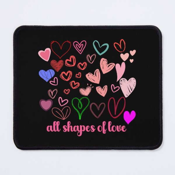 Item preview, Valentine's Day all Shapes of Love Design designed and sold by LovelyHappyGift.