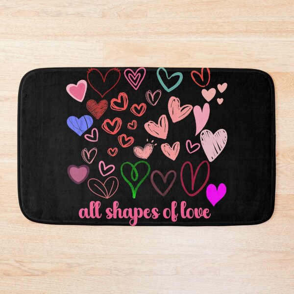 Item preview, Valentine's Day all Shapes of Love Design designed and sold by LovelyHappyGift.