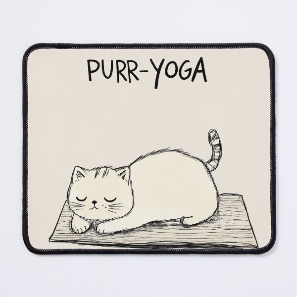 Item preview, Cat Doing Yoga designed and sold by Rtymer.