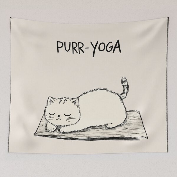 Item preview, Cat Doing Yoga designed and sold by Rtymer.