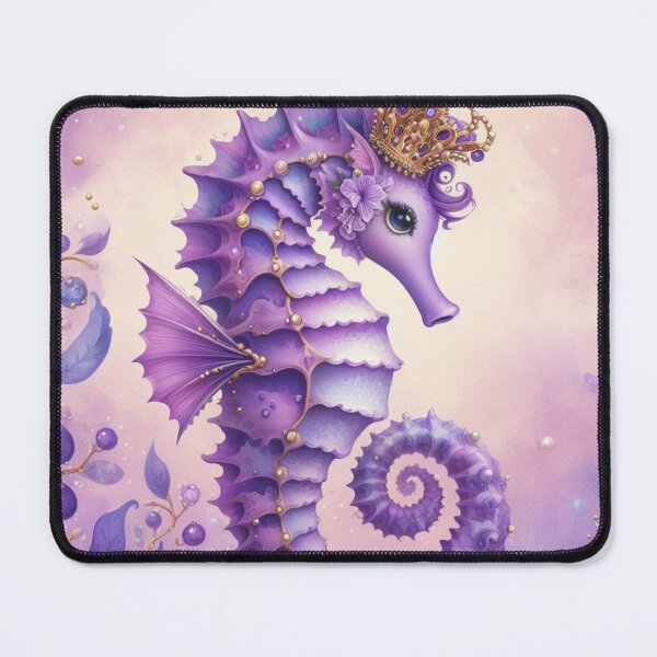 Item preview, Purple Passion  Sea Horse designed and sold by Cydesigns4u.
