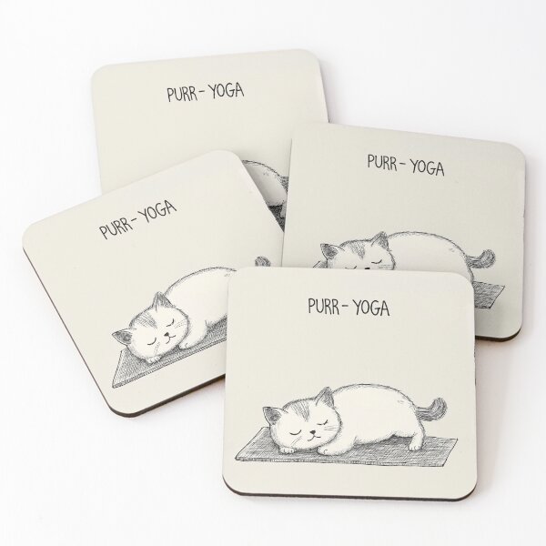 Item preview, Cat Doing Yoga designed and sold by Rtymer.