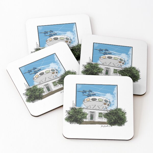 Item preview, Alien ufo futuro house Pensacola beach Florida designed and sold by Michael Garber.