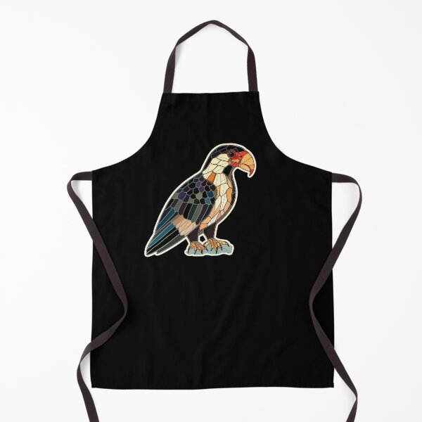 Item preview, Stained Glass Caracara – Geometric Bird Art Sticker & Print designed and sold by Dewdrop & Fern.